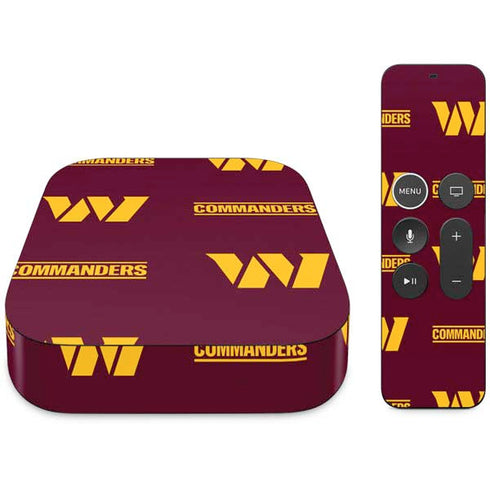 NFL Washington Commanders Blitz Series Apple TV Skin